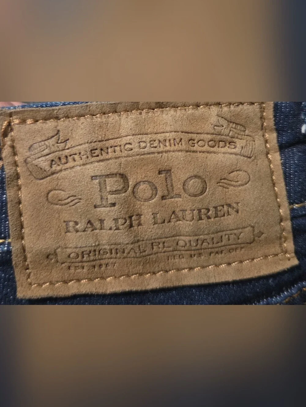 Ralph Lauren Indigo Straight Jeans